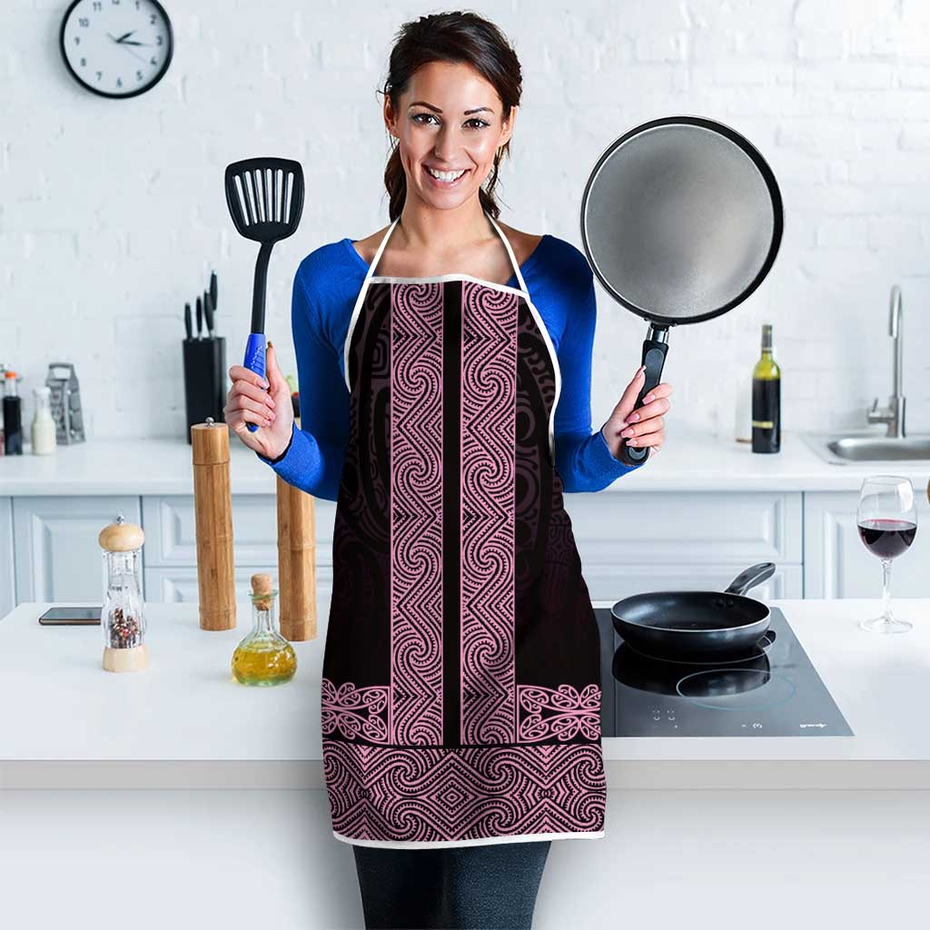 New Zealand Maori Kowhaiwhai Apron Mawhero Maui and Mangopare - Polynesian Pride