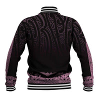 New Zealand Maori Kowhaiwhai Baseball Jacket Mawhero Maui and Mangopare LT9 - Polynesian Pride
