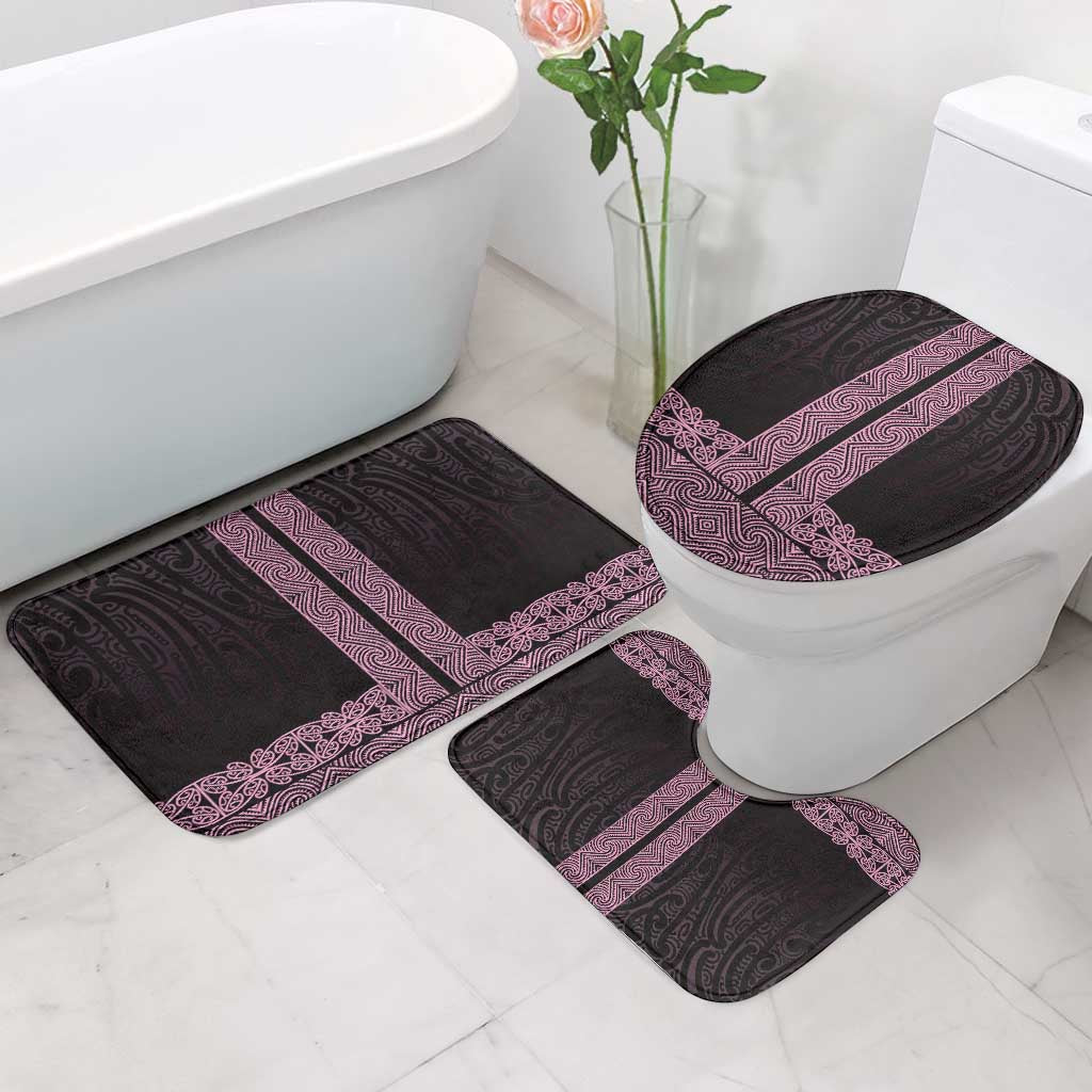 New Zealand Maori Kowhaiwhai Bathroom Set Mawhero Maui and Mangopare - Polynesian Pride