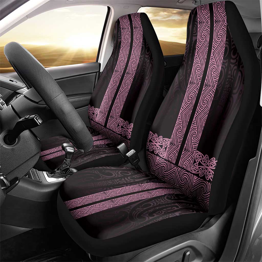 New Zealand Maori Kowhaiwhai Car Seat Cover Mawhero Maui and Mangopare LT9 - Polynesian Pride