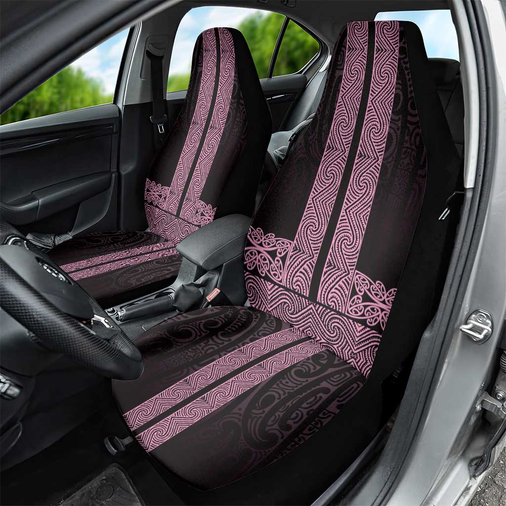 New Zealand Maori Kowhaiwhai Car Seat Cover Mawhero Maui and Mangopare LT9 - Polynesian Pride