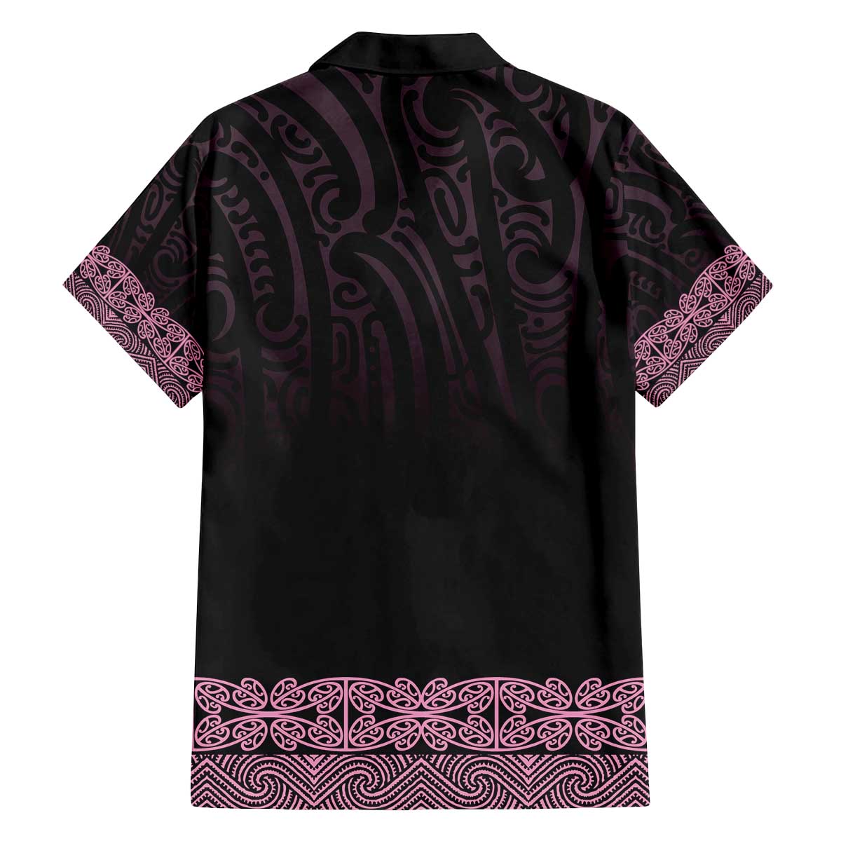 New Zealand Maori Kowhaiwhai Family Matching Off The Shoulder Long Sleeve Dress and Hawaiian Shirt Mawhero Maui and Mangopare LT9 - Polynesian Pride