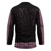 New Zealand Maori Kowhaiwhai Hockey Jersey Mawhero Maui and Mangopare LT9 - Polynesian Pride