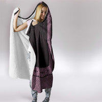 New Zealand Maori Kowhaiwhai Hooded Blanket Mawhero Maui and Mangopare LT9 - Polynesian Pride