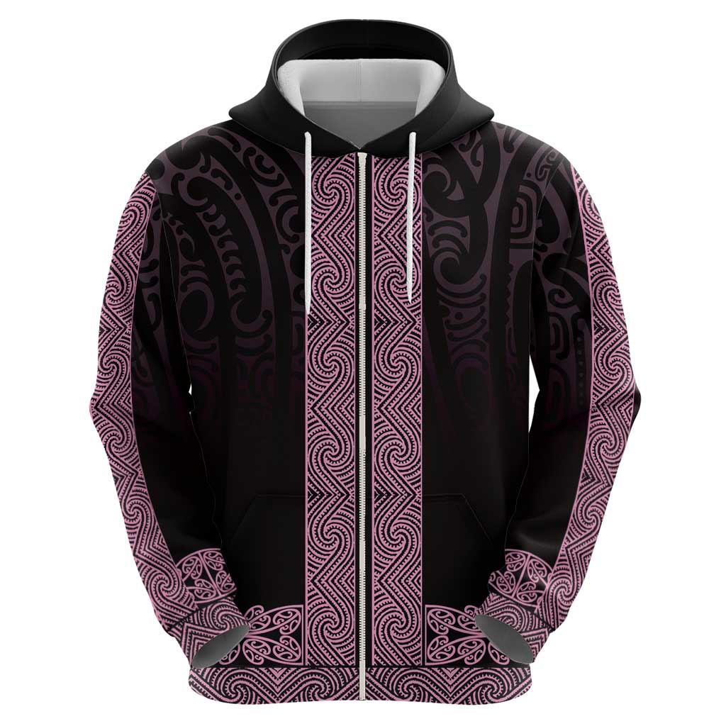 New Zealand Maori Kowhaiwhai Hoodie Mawhero Maui and Mangopare LT9 - Polynesian Pride
