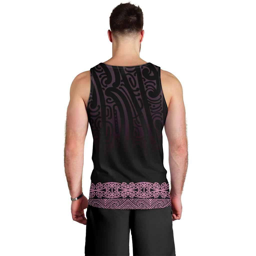New Zealand Maori Kowhaiwhai Men Tank Top Mawhero Maui and Mangopare LT9 - Polynesian Pride