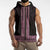 New Zealand Maori Kowhaiwhai Sleeveless Zip Hoodie Mawhero Maui and Mangopare - Polynesian Pride