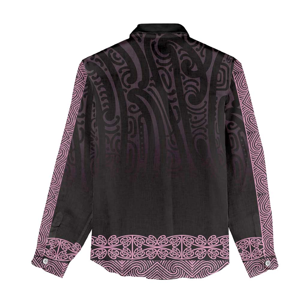 New Zealand Maori Kowhaiwhai Women Casual Shirt Mawhero Maui and Mangopare LT9 - Polynesian Pride
