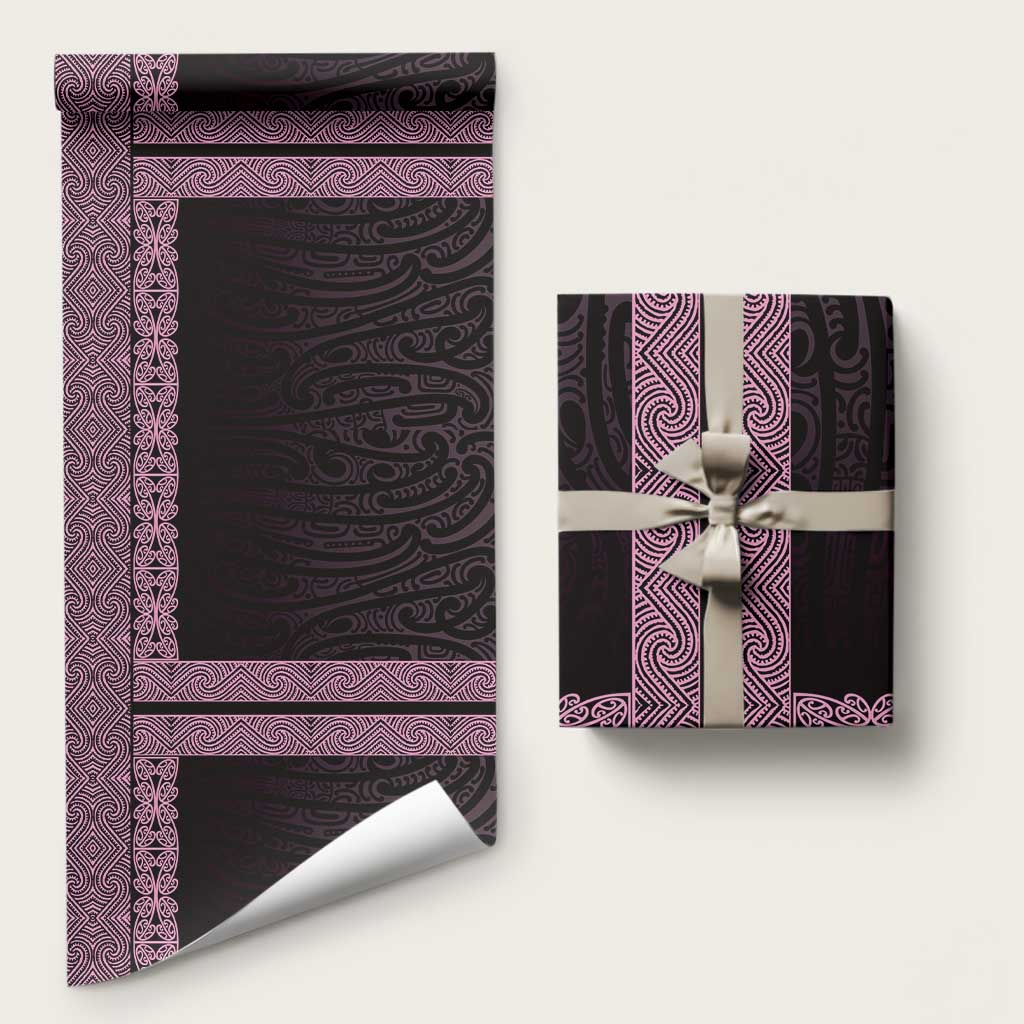 New Zealand Maori Kowhaiwhai Wrapping Paper Mawhero Maui and Mangopare - Polynesian Pride