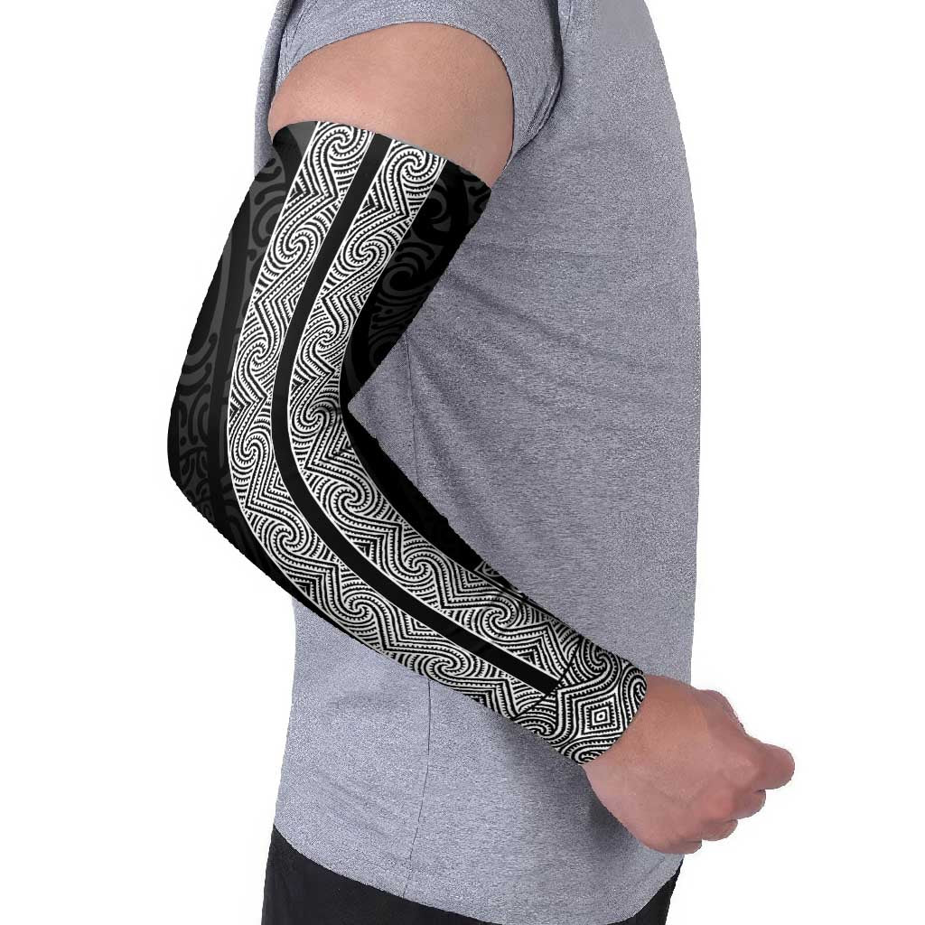New Zealand Maori Kowhaiwhai Arm Sleeves Pango Maui and Mangopare - Polynesian Pride
