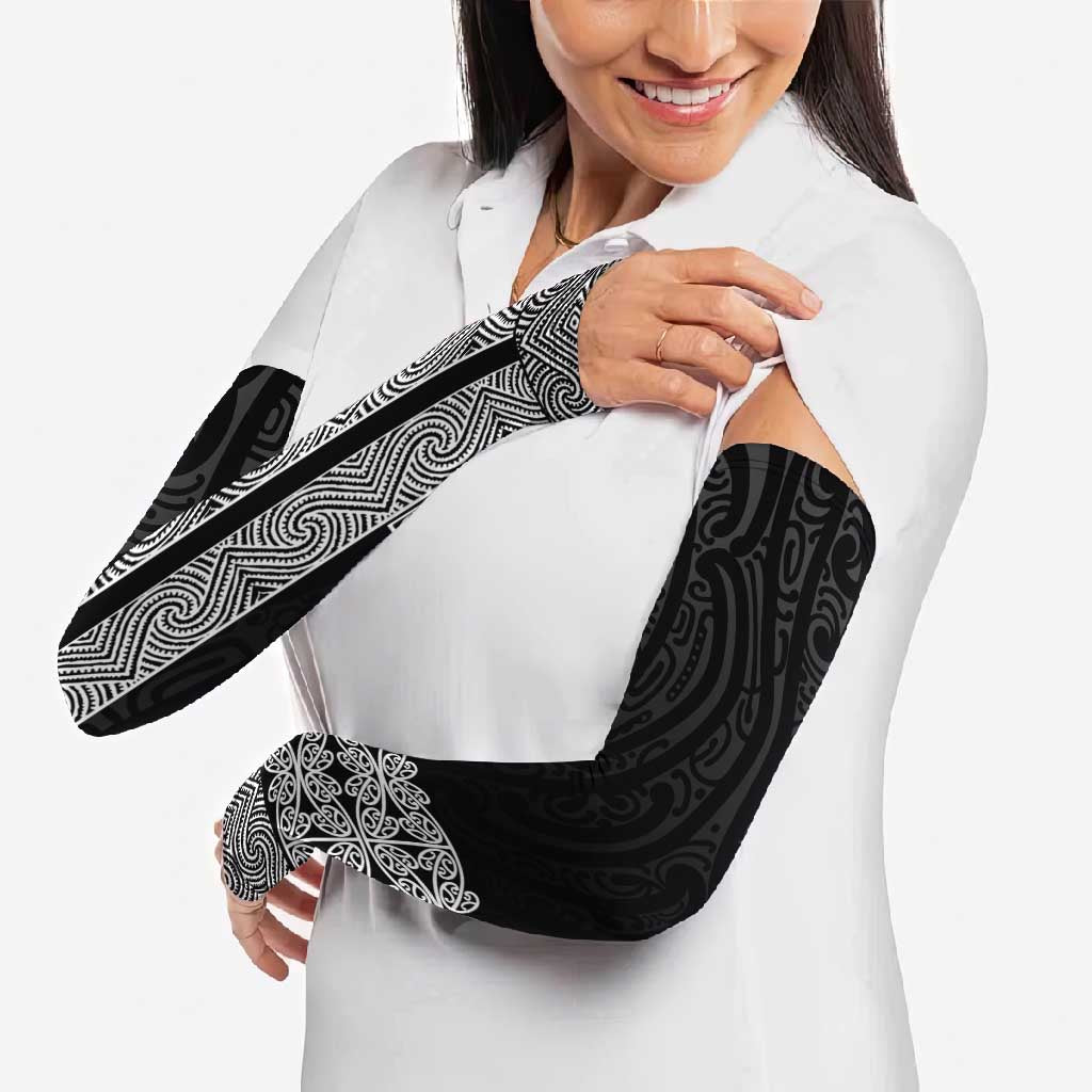 New Zealand Maori Kowhaiwhai Arm Sleeves Pango Maui and Mangopare - Polynesian Pride