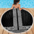 New Zealand Maori Kowhaiwhai Beach Blanket Pango Maui and Mangopare