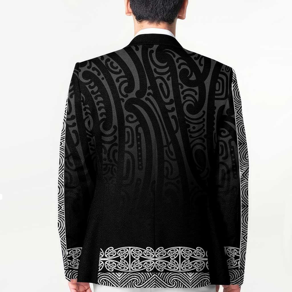 New Zealand Maori Kowhaiwhai Blazer Pango Maui and Mangopare - Polynesian Pride