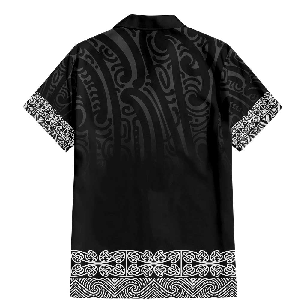 New Zealand Maori Kowhaiwhai Family Matching Mermaid Dress and Hawaiian Shirt Pango Maui and Mangopare LT9 - Polynesian Pride