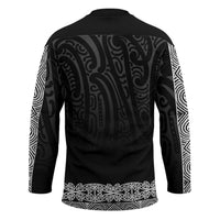 New Zealand Maori Kowhaiwhai Hockey Jersey Pango Maui and Mangopare - Polynesian Pride