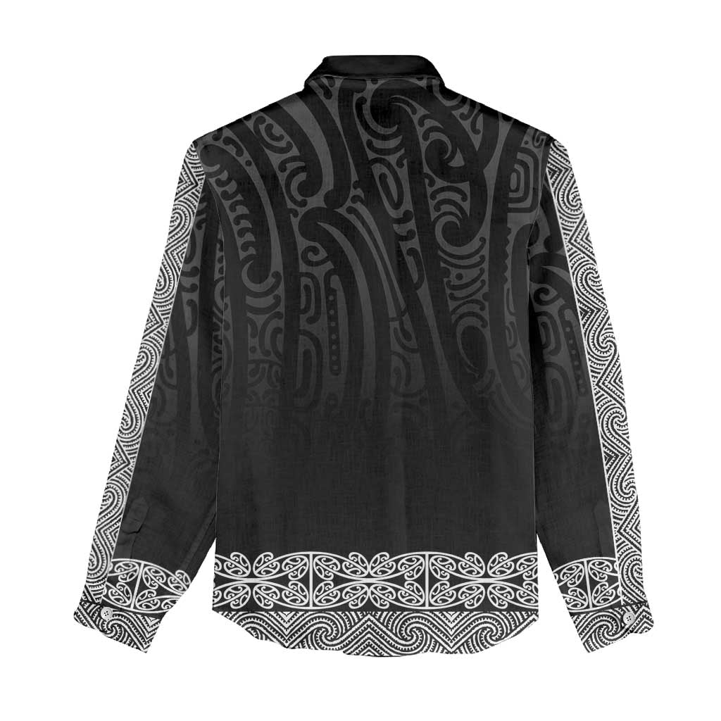 New Zealand Maori Kowhaiwhai Women Casual Shirt Pango Maui and Mangopare LT9 - Polynesian Pride