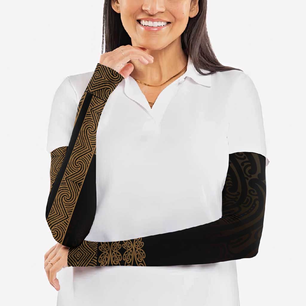 New Zealand Maori Kowhaiwhai Arm Sleeves Parauri Maui and Mangopare - Polynesian Pride