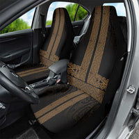 New Zealand Maori Kowhaiwhai Car Seat Cover Parauri Maui and Mangopare LT9 - Polynesian Pride
