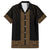 New Zealand Maori Kowhaiwhai Family Matching Long Sleeve Bodycon Dress and Hawaiian Shirt Parauri Maui and Mangopare