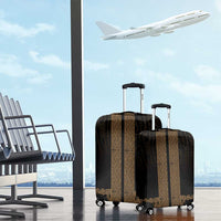 New Zealand Maori Kowhaiwhai Luggage Cover Parauri Maui and Mangopare LT9 - Polynesian Pride