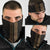 New Zealand Maori Kowhaiwhai Neck Gaiter Parauri Maui and Mangopare - Polynesian Pride
