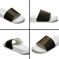New Zealand Maori Kowhaiwhai Slide Sandals Parauri Maui and Mangopare - Polynesian Pride