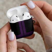 New Zealand Maori Kowhaiwhai AirPods Case Waiporoporo Maui and Mangopare LT9 - Polynesian Pride