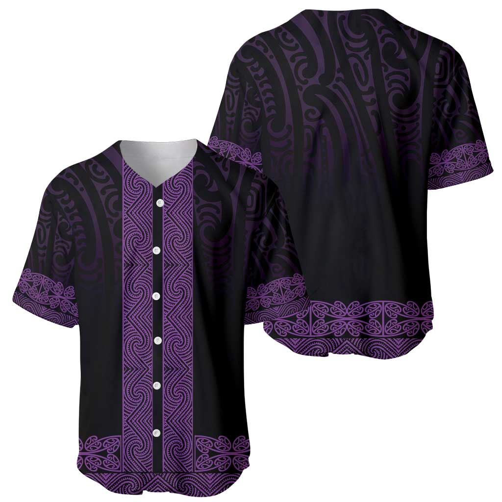 New Zealand Maori Kowhaiwhai Baseball Jersey Waiporoporo Maui and Mangopare LT9 - Polynesian Pride