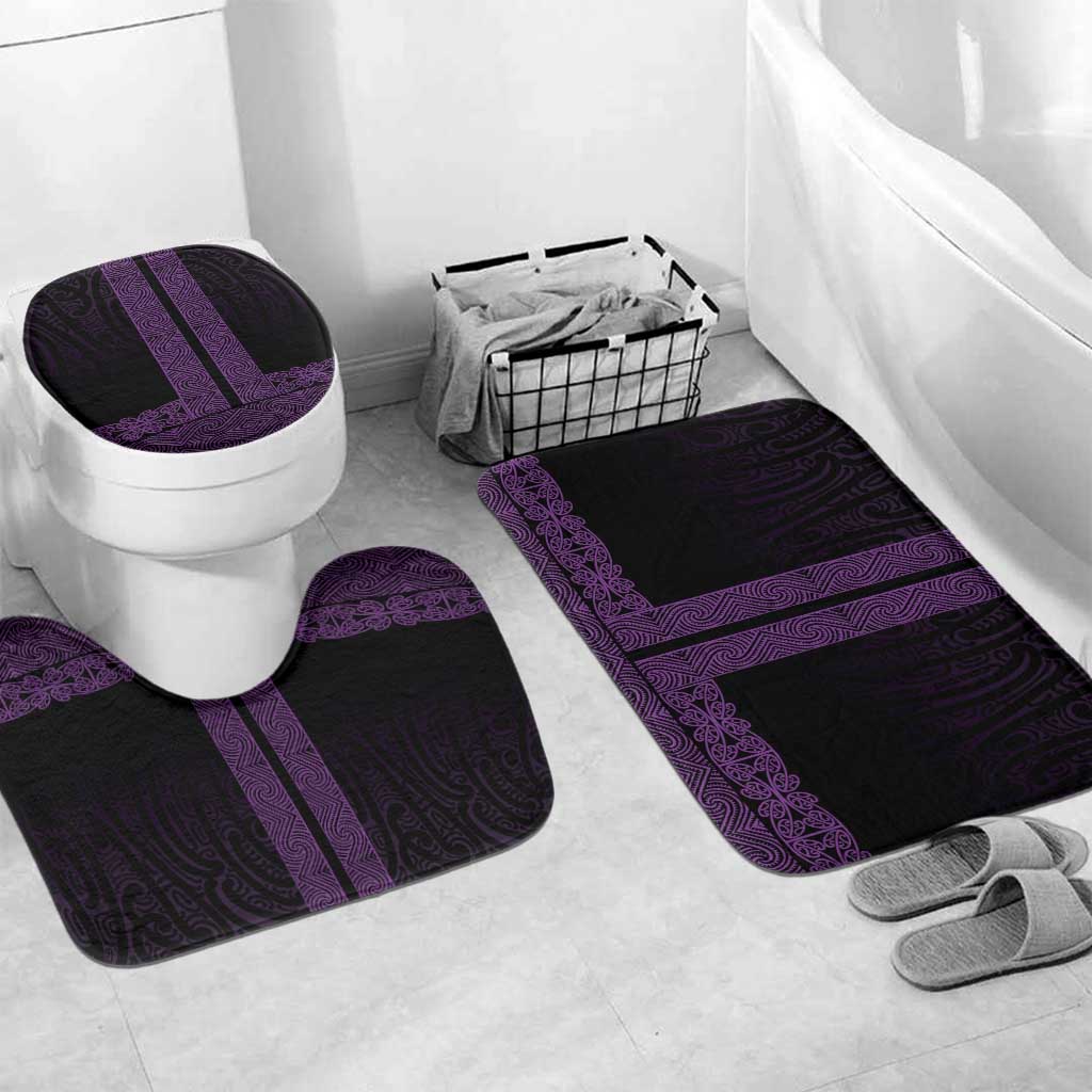 New Zealand Maori Kowhaiwhai Bathroom Set Waiporoporo Maui and Mangopare - Polynesian Pride