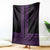 New Zealand Maori Kowhaiwhai Blanket Waiporoporo Maui and Mangopare