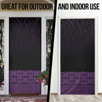 New Zealand Maori Kowhaiwhai Door Cover Waiporoporo Maui and Mangopare LT9 - Polynesian Pride