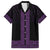 New Zealand Maori Kowhaiwhai Family Matching Off Shoulder Maxi Dress and Hawaiian Shirt Waiporoporo Maui and Mangopare