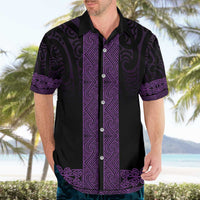 New Zealand Maori Kowhaiwhai Hawaiian Shirt Waiporoporo Maui and Mangopare LT9 - Polynesian Pride