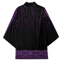 New Zealand Maori Kowhaiwhai Kimono Waiporoporo Maui and Mangopare LT9 - Polynesian Pride