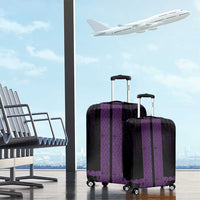 New Zealand Maori Kowhaiwhai Luggage Cover Waiporoporo Maui and Mangopare LT9 - Polynesian Pride