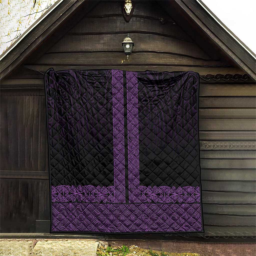 New Zealand Maori Kowhaiwhai Quilt Waiporoporo Maui and Mangopare LT9 - Polynesian Pride