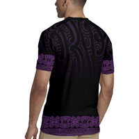 New Zealand Maori Kowhaiwhai Rugby Jersey Waiporoporo Maui and Mangopare LT9 - Polynesian Pride