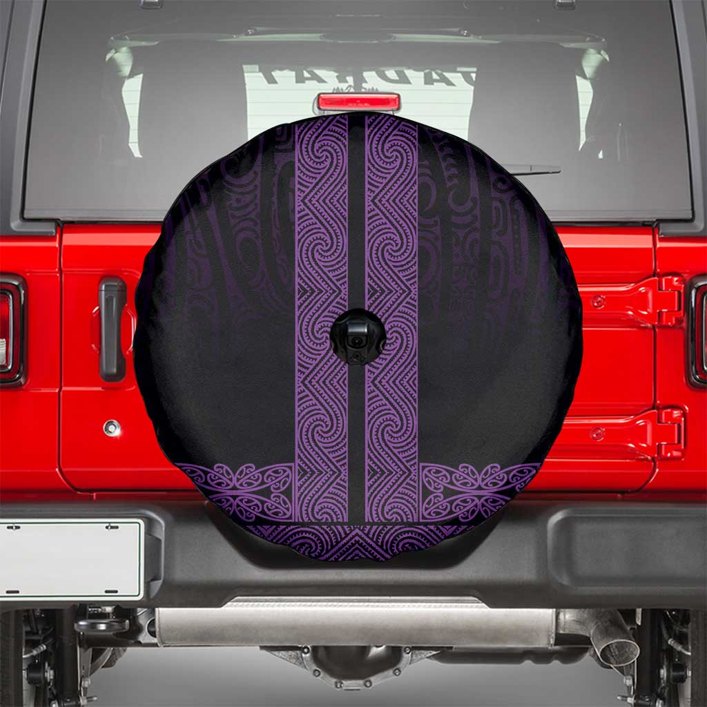 New Zealand Maori Kowhaiwhai Spare Tire Cover Waiporoporo Maui and Mangopare LT9 - Polynesian Pride
