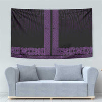 New Zealand Maori Kowhaiwhai Tapestry Waiporoporo Maui and Mangopare LT9 - Polynesian Pride