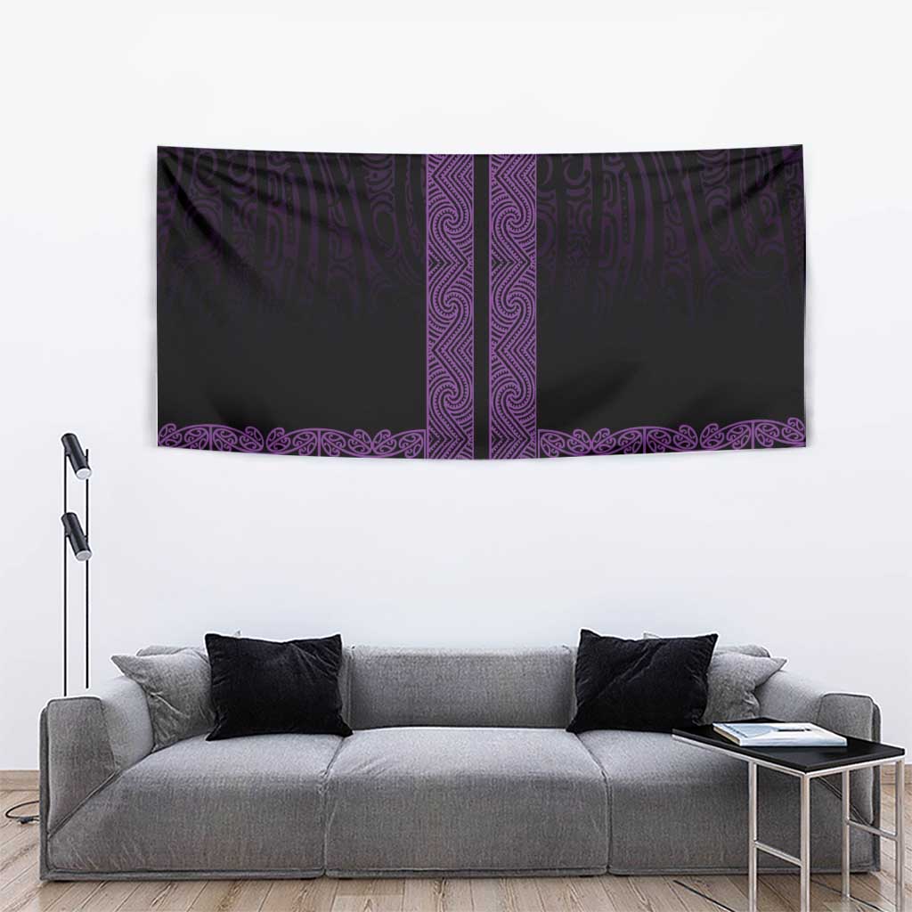 New Zealand Maori Kowhaiwhai Tapestry Waiporoporo Maui and Mangopare LT9 - Polynesian Pride