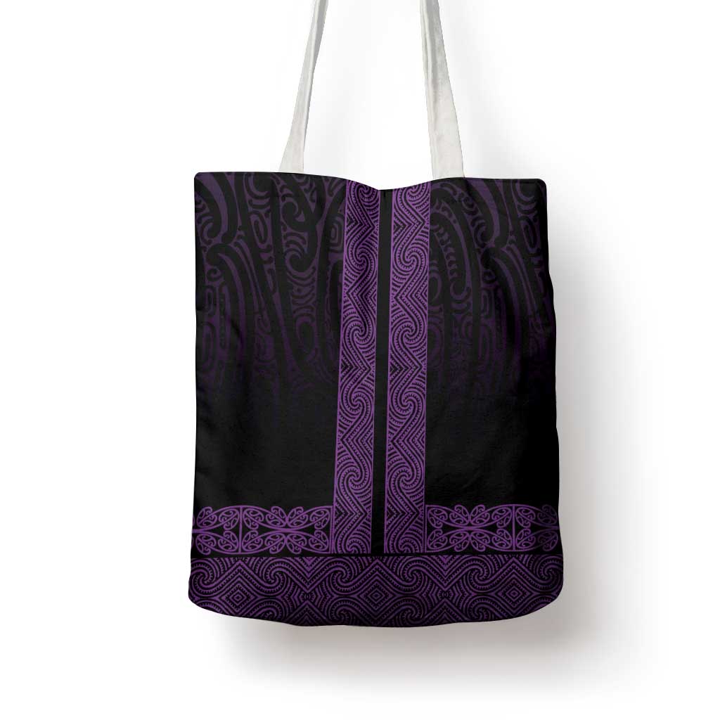 New Zealand Maori Kowhaiwhai Tote Bag Waiporoporo Maui and Mangopare LT9 - Polynesian Pride