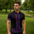 New Zealand Maori Kowhaiwhai Zipper Polo Shirt Waiporoporo Maui and Mangopare - Polynesian Pride