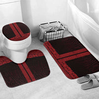 New Zealand Maori Kowhaiwhai Bathroom Set Whero Maui and Mangopare - Polynesian Pride