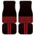 New Zealand Maori Kowhaiwhai Car Mats Whero Maui and Mangopare