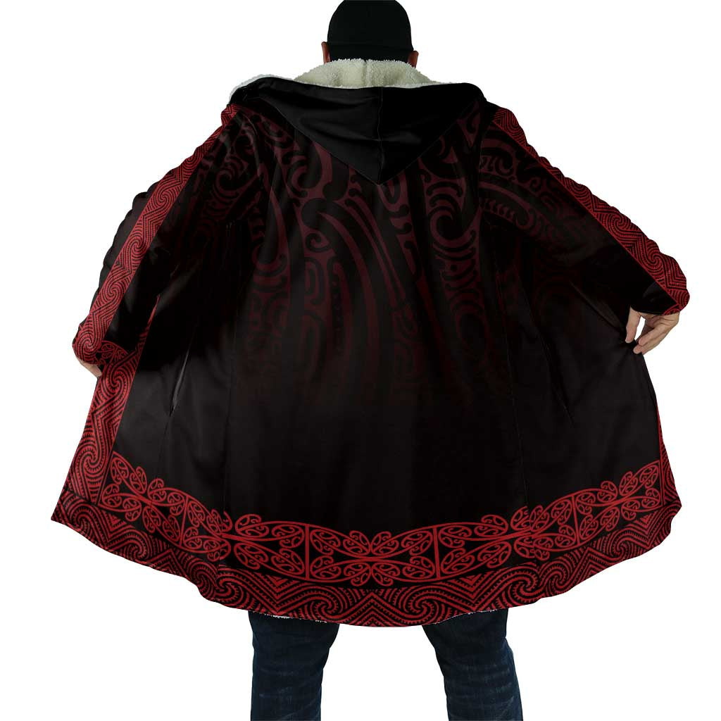 New Zealand Maori Kowhaiwhai Cloak Whero Maui and Mangopare - Polynesian Pride