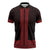 New Zealand Maori Kowhaiwhai Zipper Polo Shirt Whero Maui and Mangopare - Polynesian Pride