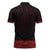 New Zealand Maori Kowhaiwhai Zipper Polo Shirt Whero Maui and Mangopare - Polynesian Pride