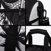 Custom Fiji New Zealand Duffle Bag Maori mix Tapa Pattern Version LT9 - Polynesian Pride