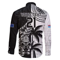Custom Fiji New Zealand Family Matching Long Sleeve Bodycon Dress and Hawaiian Shirt Maori mix Tapa Pattern Version LT9 - Polynesian Pride