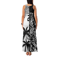 Custom Fiji New Zealand Family Matching Tank Maxi Dress and Hawaiian Shirt Maori mix Tapa Pattern Version LT9 - Polynesian Pride